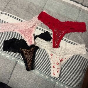 Washed but never worn* Victoria Secret thongs